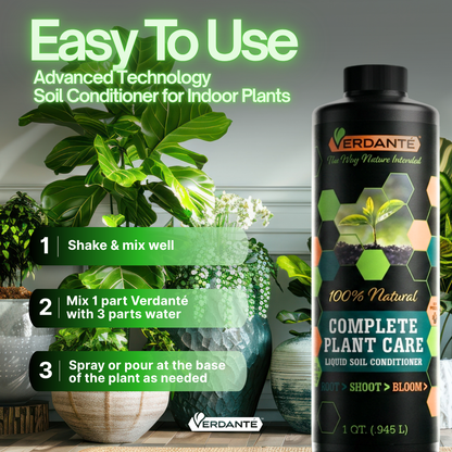 Verdanté™ Complete Plant Care - Indoor Plants