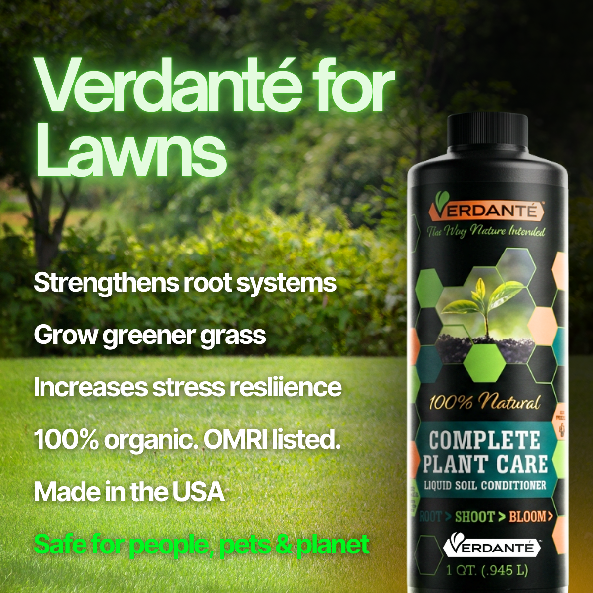 Verdanté™ Complete Plant Care for Lawns