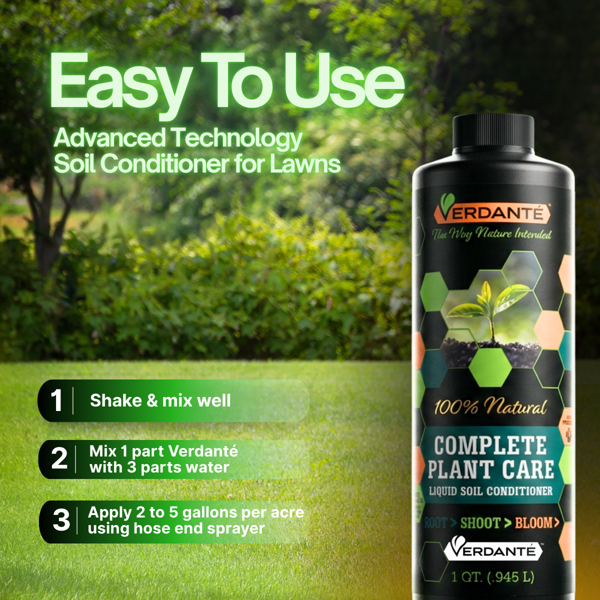 Verdanté™ Complete Plant Care for Lawns