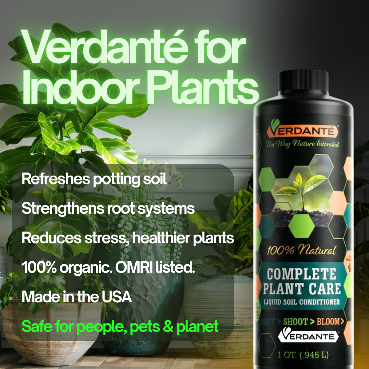 best vitamins for indoor plants Verdanté™ Complete Plant Care
